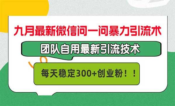 问一问暴力引流[吾爱首发]
