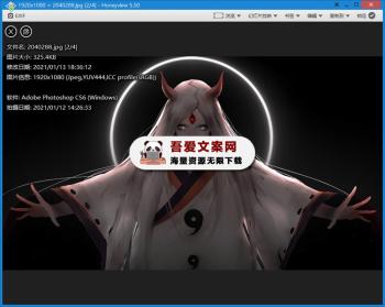 Honeyview 蜂蜜图片浏览器_V5.5 PC绿色版-[吾爱首发]