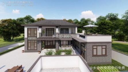 【农村自建别墅图纸】-课程-网盘资源分享