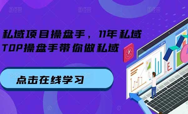 私域项目操盘手[吾爱首发]