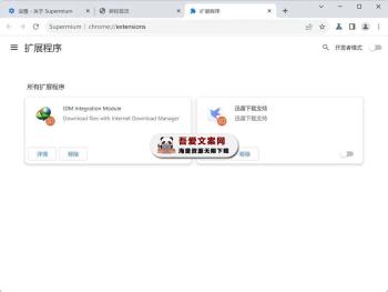 Supermium 免费开源的第三方浏览器_V126.0.6478.254 PC官方版-[吾爱首发]