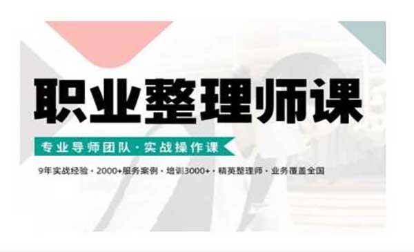 职业整理师实战[吾爱首发]