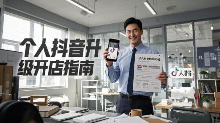 [原创]个人抖音怎么升级开店？要怎么做？