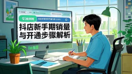 [原创]抖店新手期一天能卖多少单开通？抖店主要有几大步骤？