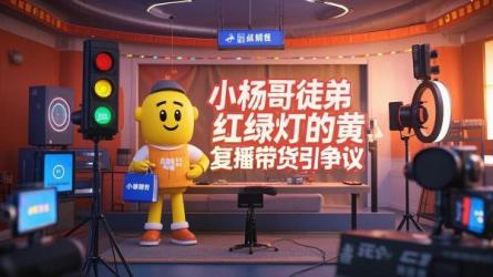 [原创]小杨哥徒弟“红绿灯的黄”乐成复播带货，被点名后毫无影响？