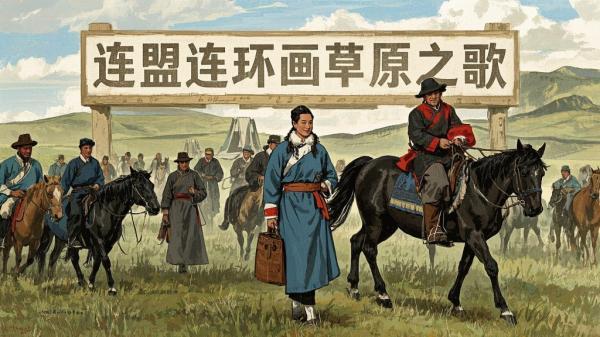 [原创][连盟][连环画][中国少数民族故事]草原之歌[独家]