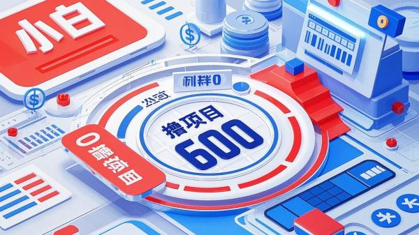 [原创]56 适合小白的项目，0撸项目，我出资金，每天15秒，一单利润600[吾爱独家]