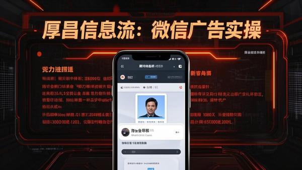 [原创]【厚昌信息流】从0-1学习微信朋友圈广告投放及后台功能设置实操S[吾爱独家]
