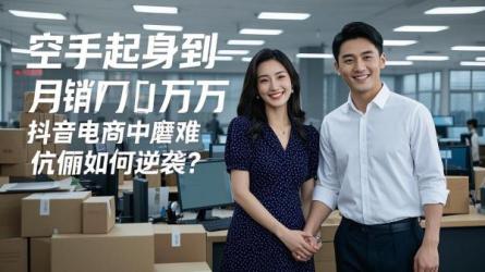[原创]从空手起身到月销万万，这对磨难伉俪怎样在抖音电商实现“人