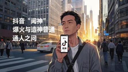 [原创]刷爆朋侪圈的“闻神”1天涨粉360万，抖音再“造神”通俗人？