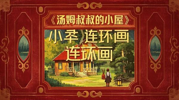 [原创]汤姆叔叔的小屋(外国题材连环画作品)[潘胜奎][石全石美制作][独家]
