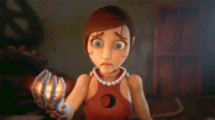 《小小爱人》钟表里有一对木偶情侣，两人之间隔着鸿沟，一天只能见一次面电影解说文案-[原创首发]-吾爱文案网