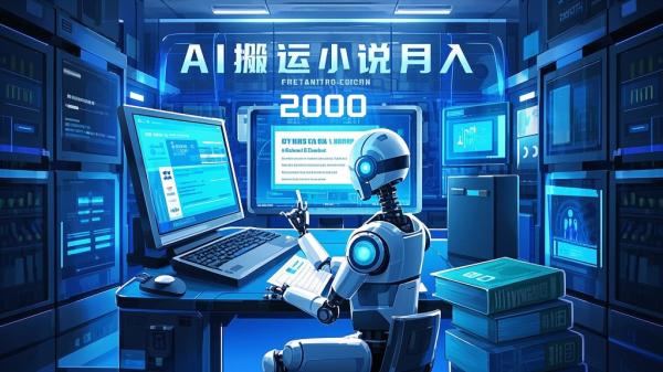 [原创]AI带你零基础搬运小说，复制粘贴月入2000+美刀，2024网创新趋势【揭秘】[吾爱独家]