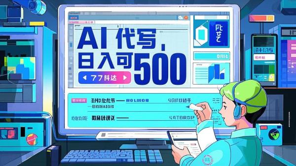 [原创]AI代写日入500[吾爱独家]