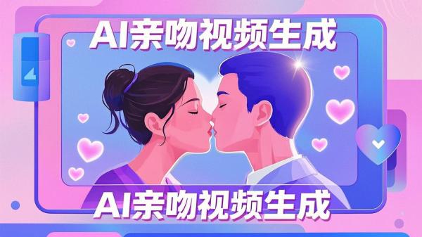 [原创]AI亲吻视频生成器，浪漫瞬间轻松造。