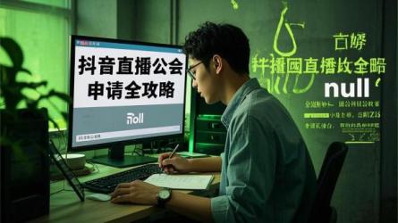 [原创]抖音直播公会怎么申请？