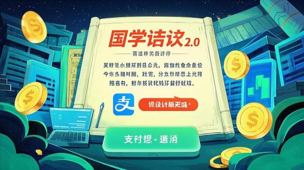 [原创]支付宝分成计划国学语录2.0玩法撸生活号收益操作简单保底月入过W【揭秘】[吾爱独家]