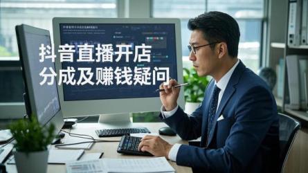 [原创]抖音直播开店怎么分成？真的赚钱吗？