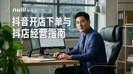 [原创]抖音怎么开店下单？抖店如何经营？