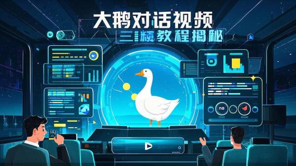 [原创]治愈大鹅对话视频一条视频点赞10W单日变现1k【揭秘】[吾爱独家]