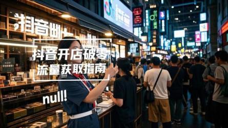 [原创]抖音开店如何获得破零流量？新品破零经营操作指南