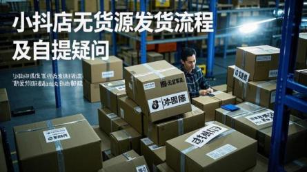 [原创]小抖店无货源发货流程是什么？抖店发货有自提选项吗？