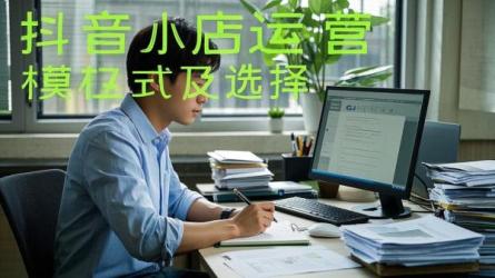 [原创]抖音小店运营模式有哪些？怎么选？