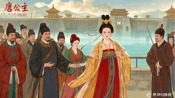 [原创]唐公主和亲[绘画 江汉城][湖美1981][一生有梦制作][独家]