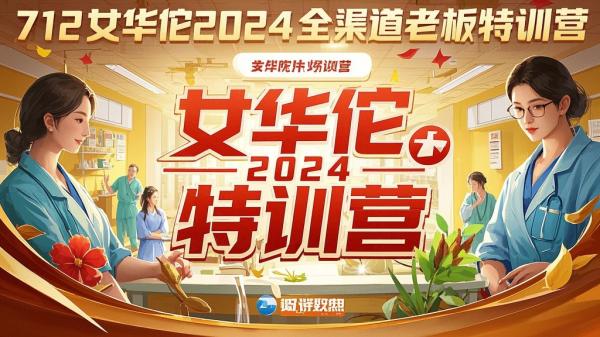 [原创]712 女华佗2024全渠道老板特训营[吾爱独家]