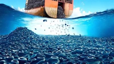 200万个轮胎扔进海底，40年后追悔莫及！美国这样做到底为什么？