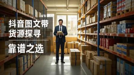 [原创]抖音图文带货的货源从哪找？哪个靠谱？