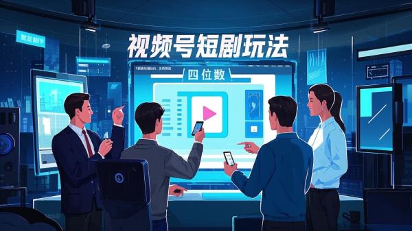 [原创]视频号短剧玩法实操，视频号做短剧推广，一天4位数，小白直接上手[吾爱独家]
