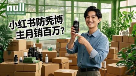 [原创]小红书“防秃”博主，8万粉也能月销百万？