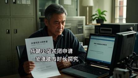 [原创]怎么关抖音小店？需要多久？