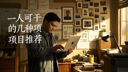 [原创]先容几种项目，一小我私家就能开干那种
