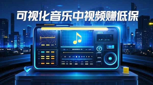 [原创]可视化音乐中视频项目无脑操作赚点低保钱[吾爱独家]