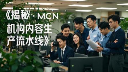 [原创]揭秘MCN机构内容生产流水线