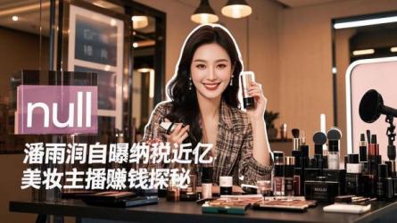 [原创]潘雨润自曝纳税近亿元，美妆主播到底有多赚钱？