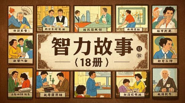 十八册智趣画，满满智慧风[原创]