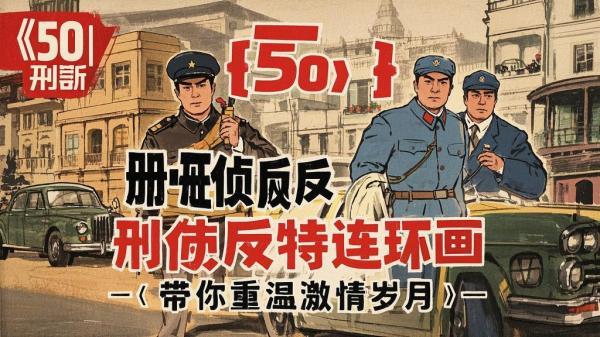 50 册刑侦反特连环画，带你重温激情岁月！[原创]