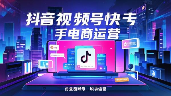 [原创]玩转抖音视频号快手电商运营[吾爱独家]