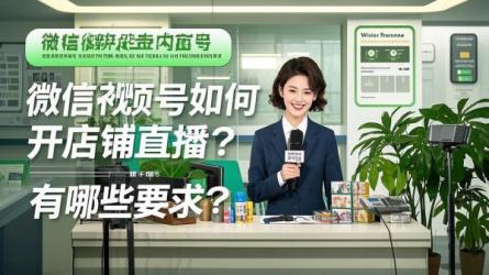 [原创]微信视频号怎么开店铺直播？有什么要求？