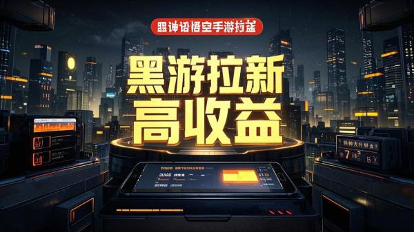 [原创]黑神话悟空手游拉新，简单粗暴，单日收益1k+[吾爱独家]