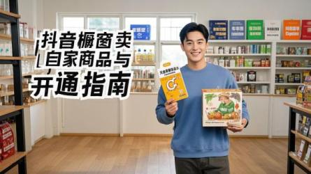 [原创]如何在抖音橱窗卖自己的商品？抖音带货橱窗怎么开通？