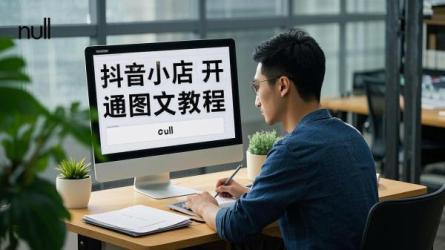 [原创]抖音小店怎么开通？图文开店教程！