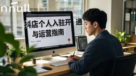 [原创]抖店个人入驻怎么开通和运营？
