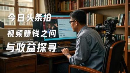 [原创]今日头条拍视频怎么赚钱？可以赚多少？