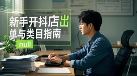 [原创]新手开抖店多久可以出单？做什么类目？