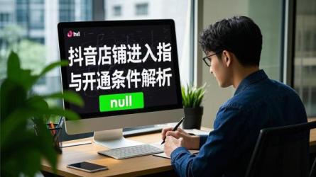 [原创]如何进入抖音店铺？抖音店铺开通条件有哪些？