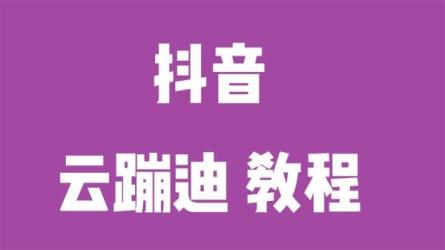 抖音云蹦迪无人值播，挂机礼物当天收益800+-课程-网盘资源分享